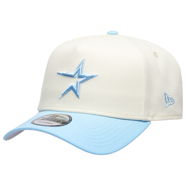 New Era MLB 940 A-Frame Metallic SP Cap - Adult - White/Blue