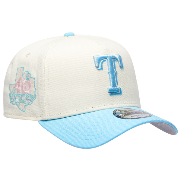 New Era MLB 940 A-Frame Metallic SP Cap - Adult - Blue/White - Image 3