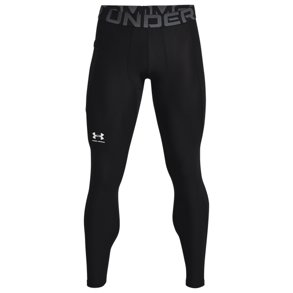 Under Armour HG Armour 2.0 Compression Tights - Men's - Black/White - Image 3