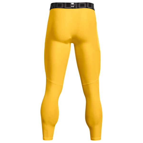 Under Armour HG Armour 2.0 Compression Tights - Men's - Taxi/Black - Image 4