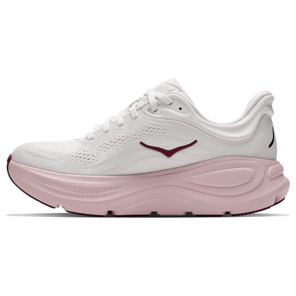 HOKA Bondi 9 - Women's - White/Pink/Pink - Image 2