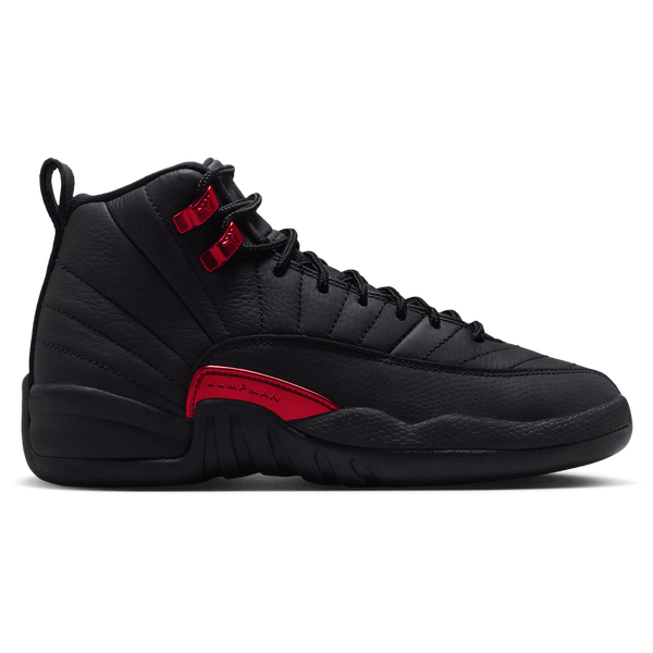 Jordan Retro 12 - Boys' Grade School - Black/Red