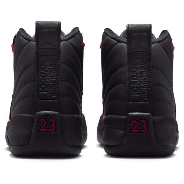 Jordan Retro 12 - Boys' Grade School - Black/Red - Image 3