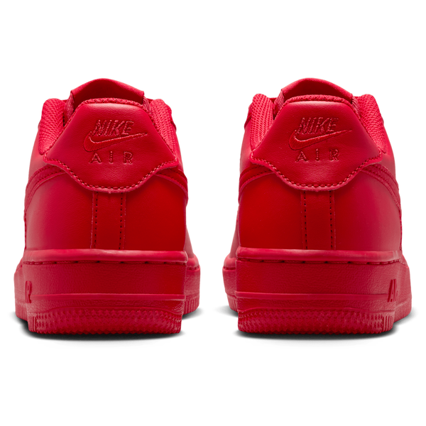 Nike Air Force 1 - Girls' Grade School - Red/Black - Image 3