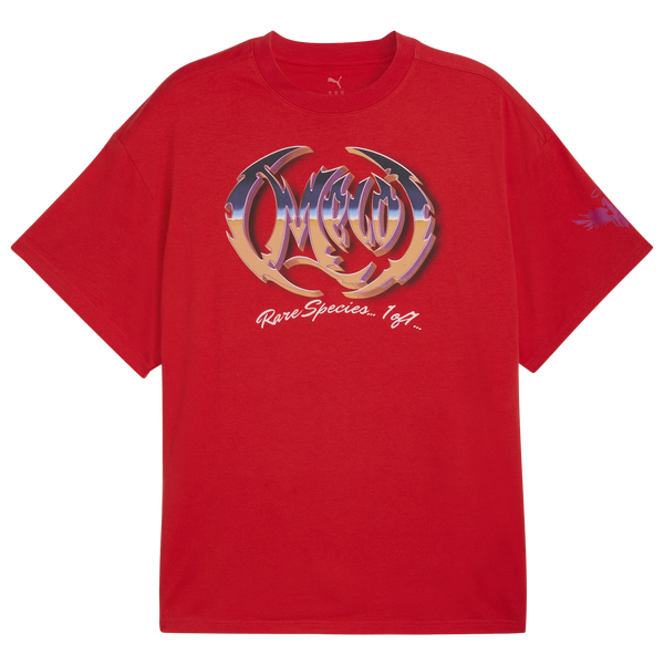 PUMA Lamelo Supernova T-Shirt - Men's - Puma Red - Image 6