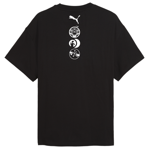 PUMA Hoops X E.T. T-Shirt II - Men's - Black/Blue - Image 5