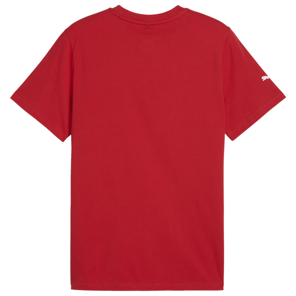 PUMA Ferrari Colored Shield Tee - Men's - Rosso Corsa - Image 2