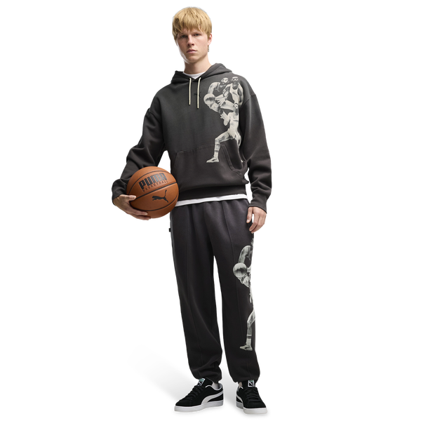 PUMA Memory Lane Sweatpants - Men's - Puma Black - Image 3