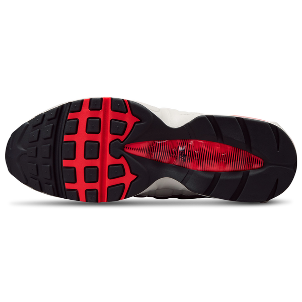 Nike Air Max 95 Big Bubble Premium - Men's - Gray/Red/Silver - Image 5