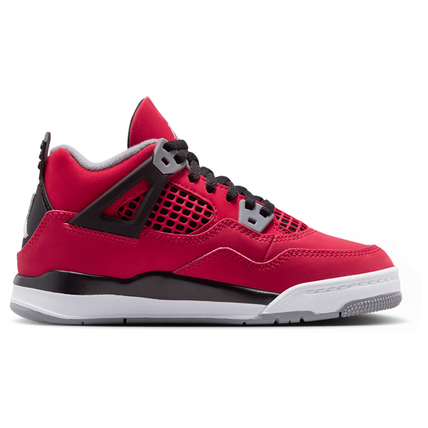 Jordan Retro 4 - Boys' Preschool - White/Red/Grey