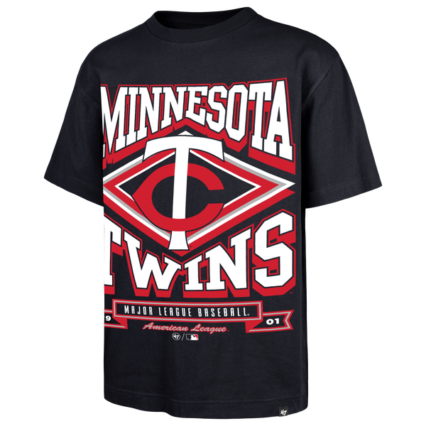 47 Brand Twins Foundational T-Shirt - Men's - Navy