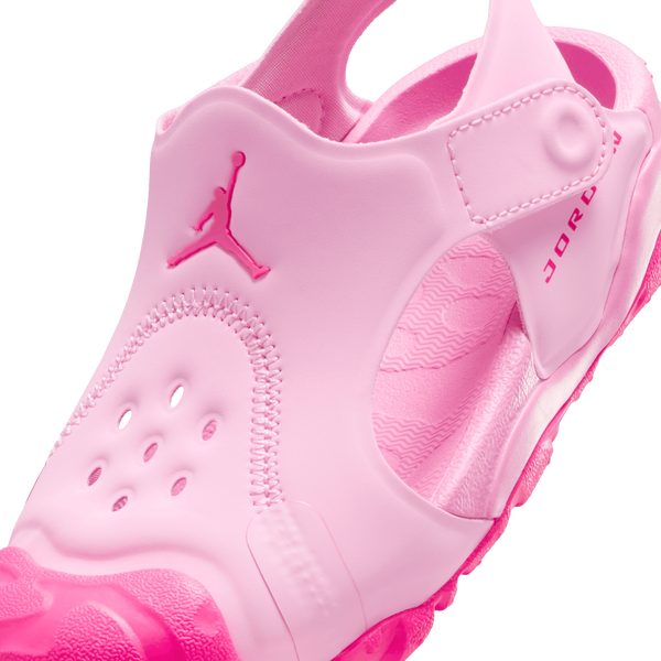 Jordan OTDR Sandals - Girls' Preschool - Pink Rise/Black - Image 7