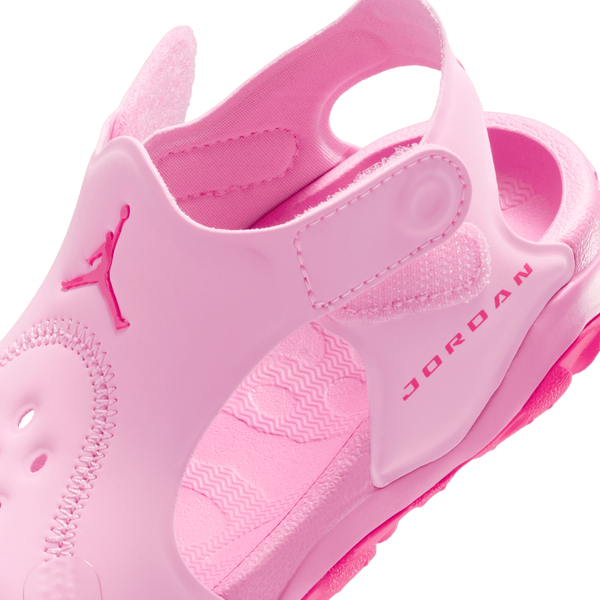 Jordan OTDR Sandals - Girls' Preschool - Pink Rise/Black - Image 8