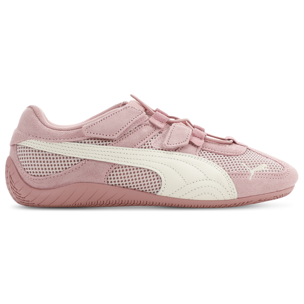 PUMA Speedcat Go - Girls' Grade School - Warm White/Poised Pink