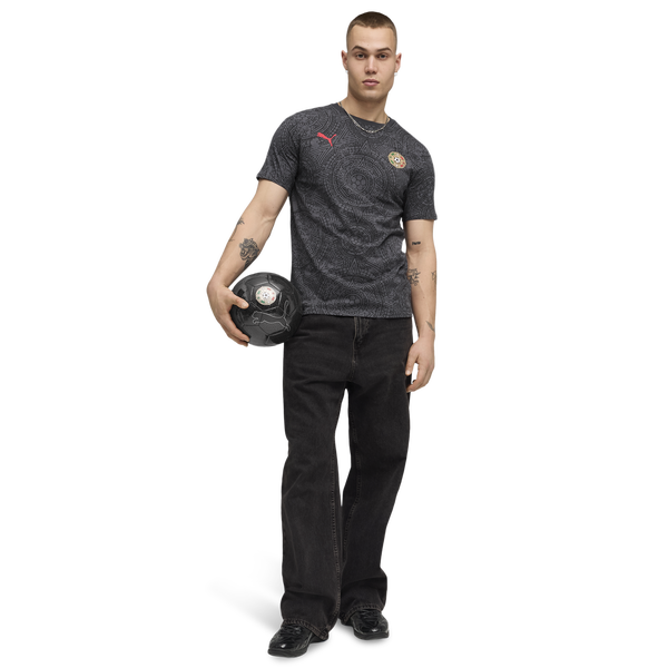 PUMA Fanpack Mexico Graphic Tee - Men's - Black/Red - Image 3