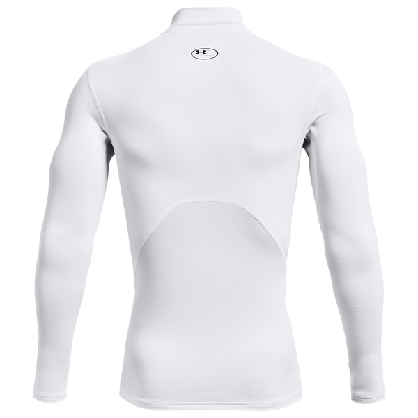 Under Armour CG Armour Comp Mock - Men's - White/Black - Image 3