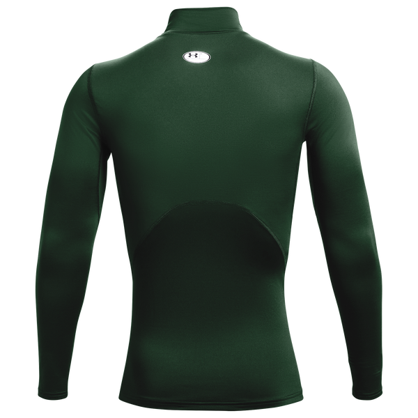 Under Armour CG Armour Comp Mock - Men's - Forest Green/White - Image 4