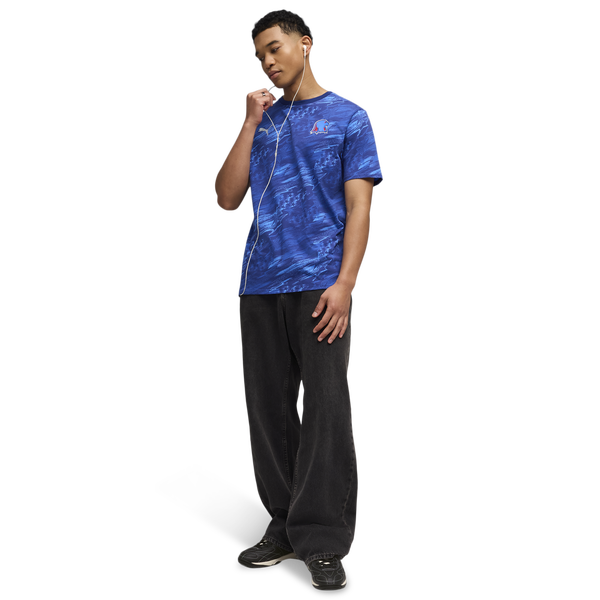 PUMA Usa Passion Aop Tee - Men's - Elektro Blue/Bluemazing - Image 3