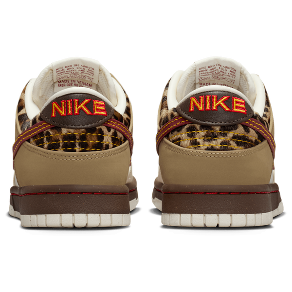 Nike Dunk Low NA29 - Women's - Khaki/Team Red/Baroque Brown - Image 3