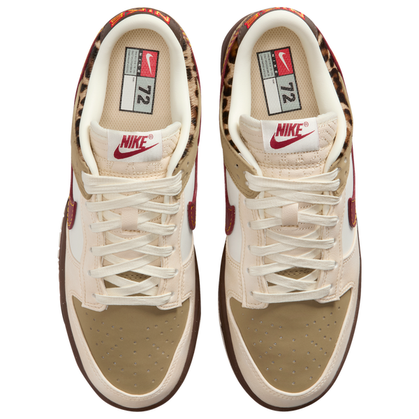 Nike Dunk Low NA29 - Women's - Khaki/Team Red/Baroque Brown - Image 4