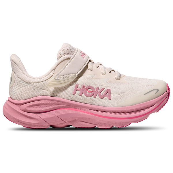 HOKA Clifton 10 - Girls' Preschool - Dried Rose/Rose Cream