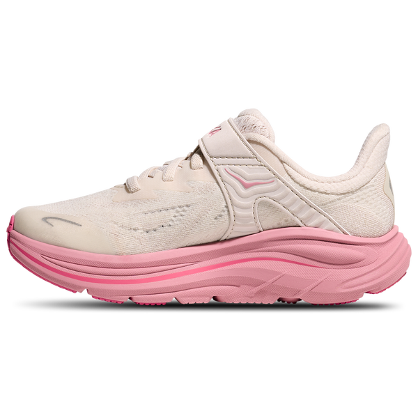 HOKA Clifton 10 - Girls' Preschool - Dried Rose/Rose Cream - Image 2