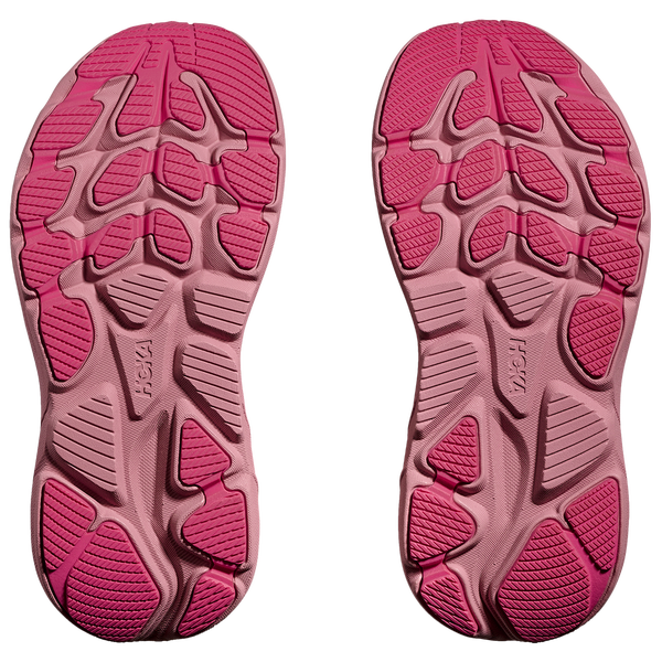 HOKA Clifton 10 - Girls' Preschool - Dried Rose/Rose Cream - Image 5