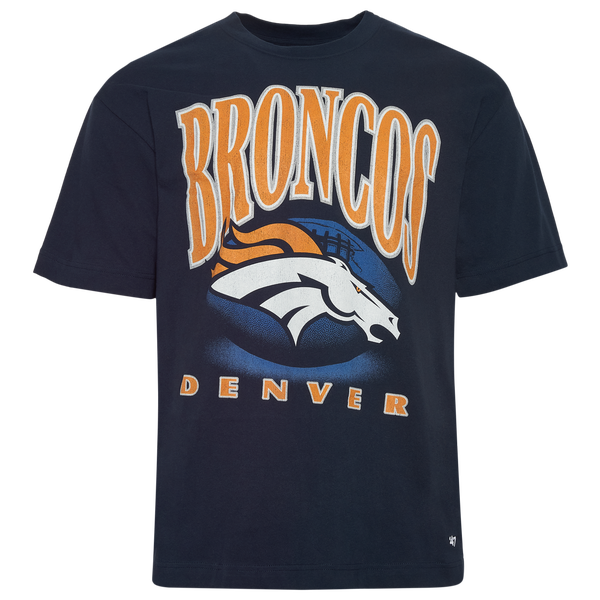 47 Brand Denver Broncos Power S/S T-Shirt - Men's - Navy
