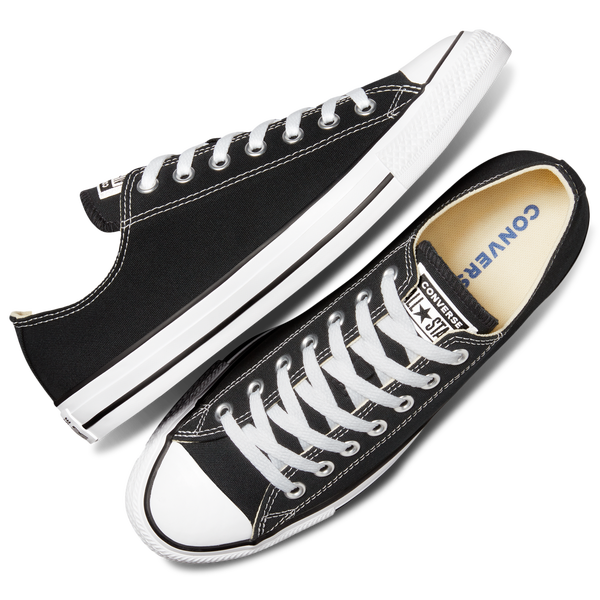 Converse All Star Low Top - Boys' Grade School - Black/White - Image 6