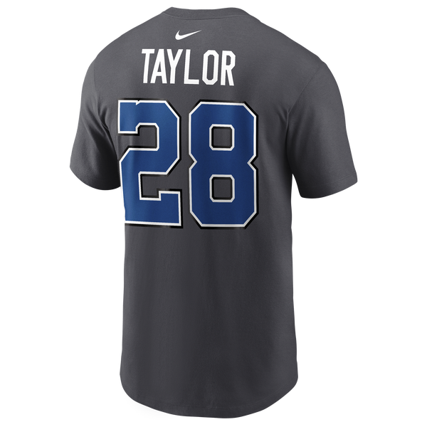 Nike Colts NFL Rival JT28 Short Sleeve T-Shirt - Men's - Grey - Image 3