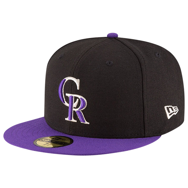 New Era Rockies 59Fifty Authentic Cap - Adult - Black - Image 2