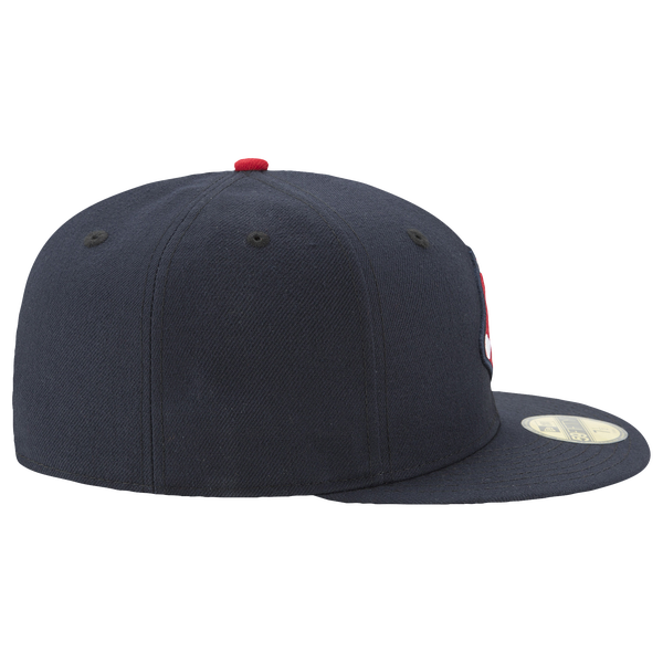 New Era Red Sox 59Fifty Authentic Cap - Adult - Red/Navy - Image 4