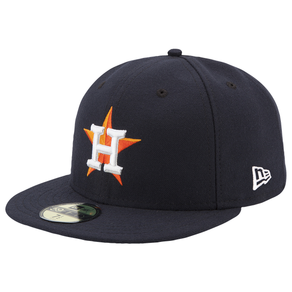 New Era Astros 59Fifty Authentic Cap - Adult - Red/Navy - Image 5