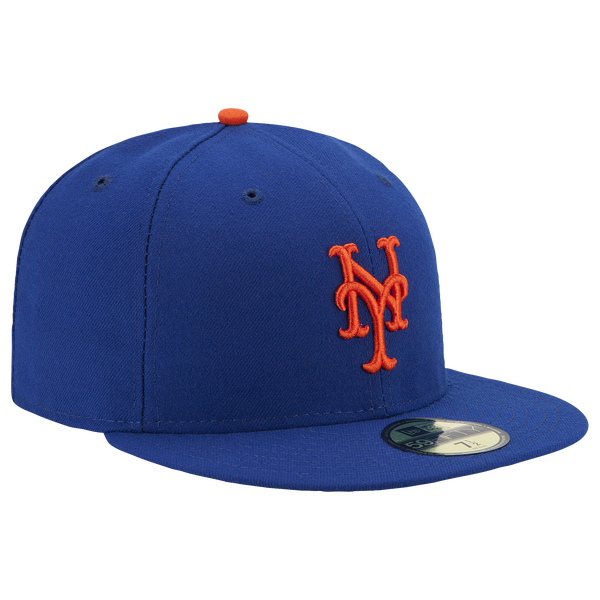 New Era Mets 59Fifty Authentic Cap - Adult - Royal - Image 4