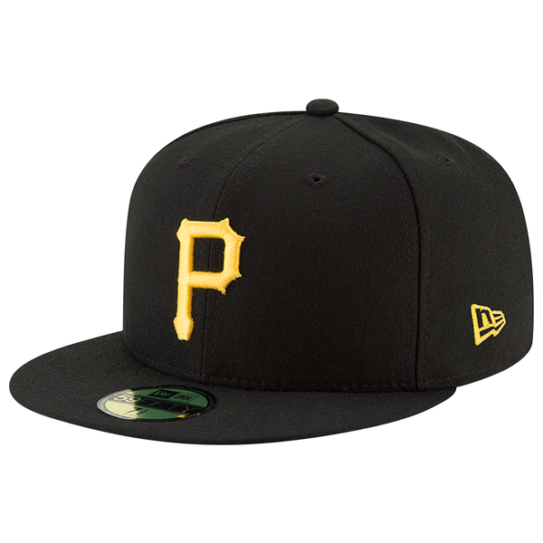 New Era Pirates 59Fifty Authentic Cap - Adult - Black