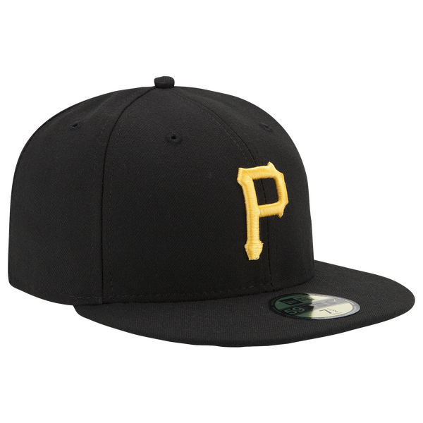 New Era Pirates 59Fifty Authentic Cap - Adult - Black - Image 3