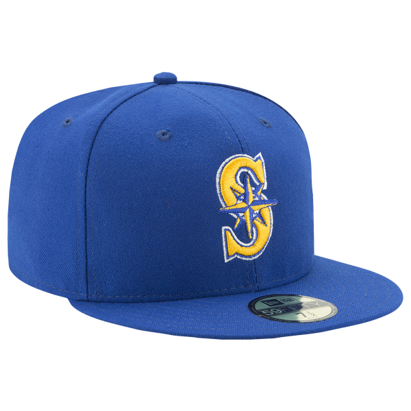 New Era Mariners 59Fifty Authentic Cap - Adult - Royal - Image 3