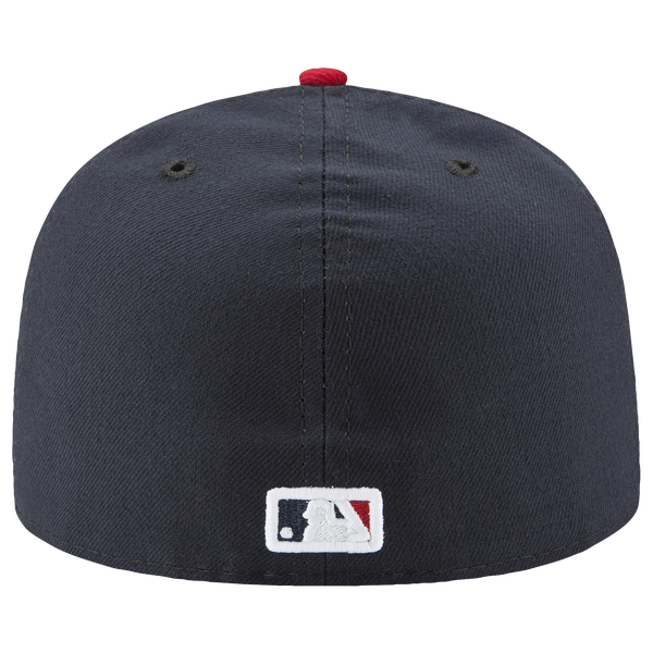 New Era Cardinals 59Fifty Authentic Cap - Adult - Navy/Red - Image 6