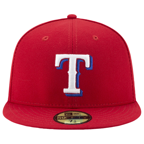 New Era Rangers 59Fifty Authentic Cap - Adult - Red - Image 2