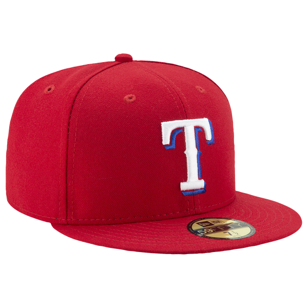 New Era Rangers 59Fifty Authentic Cap - Adult - Red - Image 3