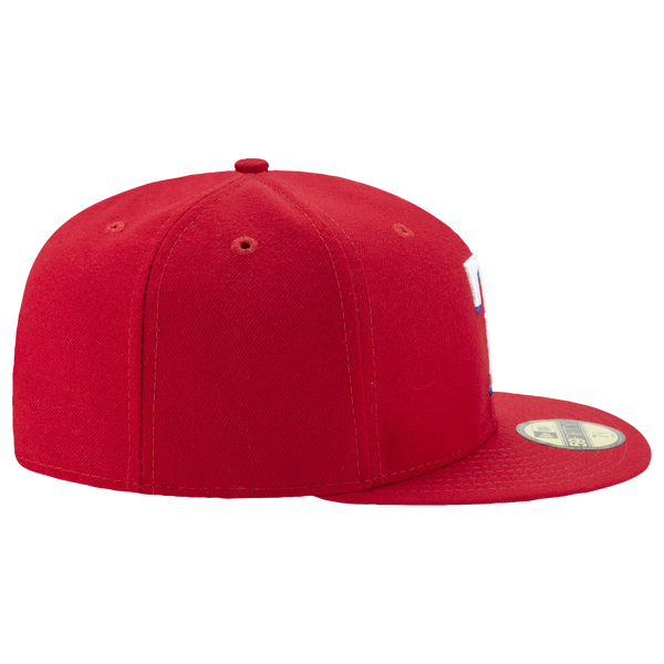 New Era Rangers 59Fifty Authentic Cap - Adult - Red - Image 4
