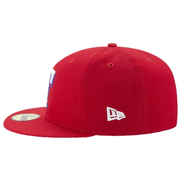 New Era Rangers 59Fifty Authentic Cap - Adult - Red - Image 5
