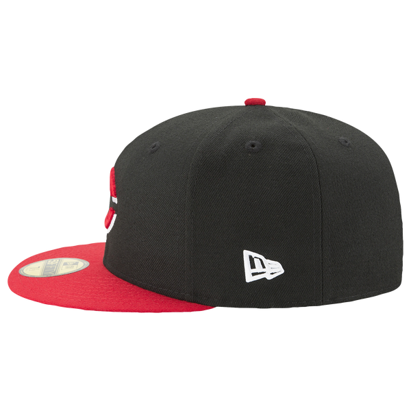 New Era Reds 59Fifty Authentic Cap - Adult - Red/Black - Image 5