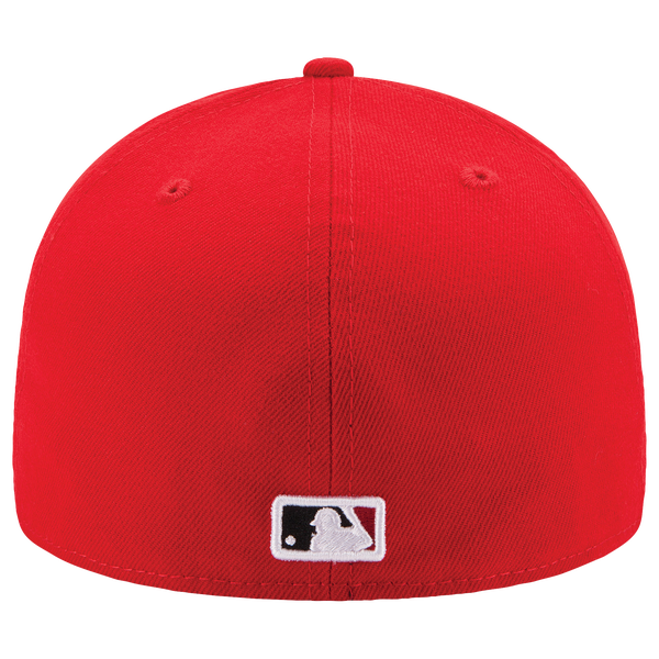 New Era Reds 59Fifty Authentic Cap - Adult - Red/Red - Image 4