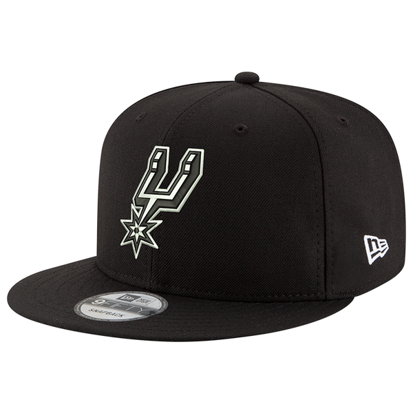 New Era Spurs Bow Snapback - Men's - Black/White