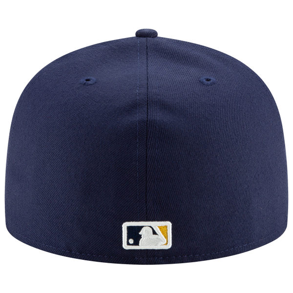 New Era Brewers 59Fifty Authentic Cap - Adult - Royal/Yellow - Image 7