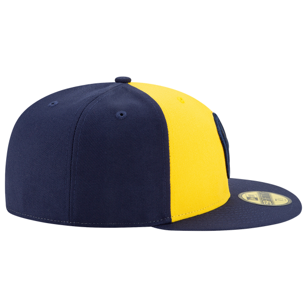 New Era Brewers 59Fifty Authentic Cap - Adult - Royal/Gold - Image 5