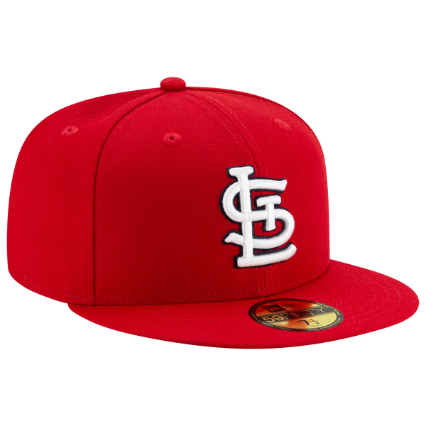 New Era Cardinals 59Fifty Authentic Cap - Adult - Red/White - Image 4