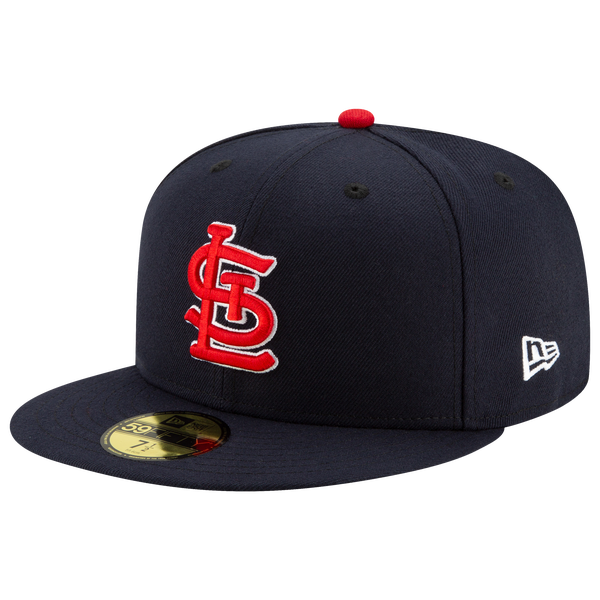 New Era Cardinals 59Fifty Authentic Cap - Adult - Red/Navy - Image 2