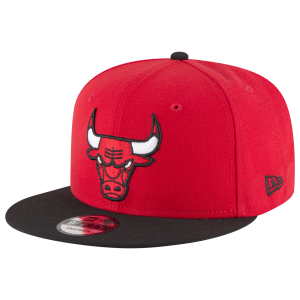 New Era Bulls 2T T/C - Men's - Black/Red